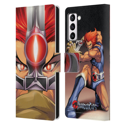 Thundercats Graphics Lion-O Leather Book Wallet Case Cover For Samsung Galaxy S21+ 5G