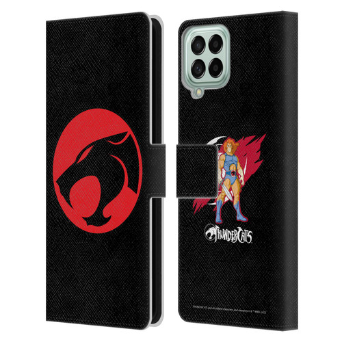 Thundercats Graphics Logo Leather Book Wallet Case Cover For Samsung Galaxy M33 (2022)