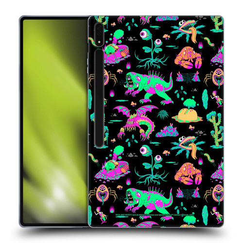 Rick And Morty Season 3 Graphics Aliens Soft Gel Case for Samsung Galaxy Tab S8 Ultra