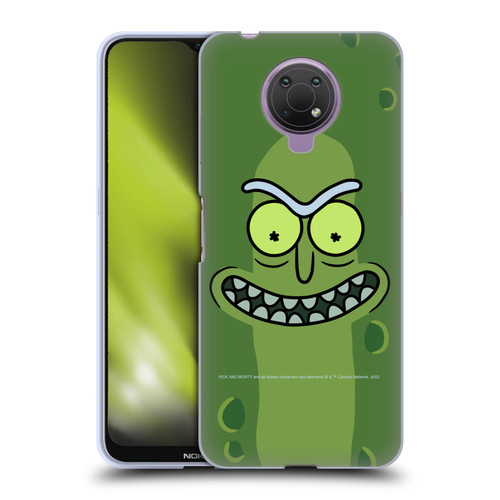 Rick And Morty Season 3 Graphics Pickle Rick Soft Gel Case for Nokia G10