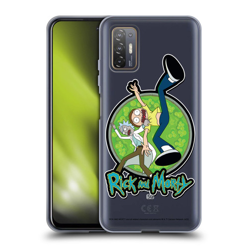 Rick And Morty Season 4 Graphics Character Art Soft Gel Case for HTC Desire 21 Pro 5G