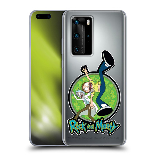 Rick And Morty Season 4 Graphics Character Art Soft Gel Case for Huawei P40 Pro / P40 Pro Plus 5G