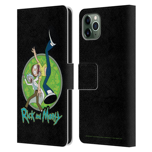 Rick And Morty Season 4 Graphics Character Art Leather Book Wallet Case Cover For Apple iPhone 11 Pro Max