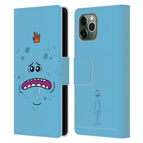 Rick And Morty Season 4 Graphics Mr. Meeseeks Leather Book Wallet Case Cover For Apple iPhone 11 Pro