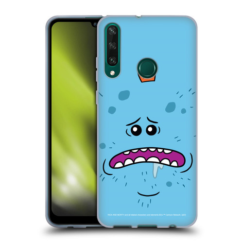 Rick And Morty Season 4 Graphics Mr. Meeseeks Soft Gel Case for Huawei Y6p