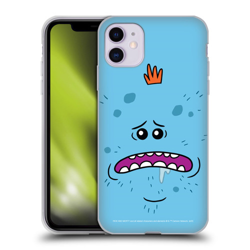 Rick And Morty Season 4 Graphics Mr. Meeseeks Soft Gel Case for Apple iPhone 11