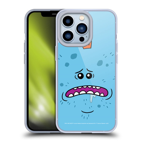 Rick And Morty Season 4 Graphics Mr. Meeseeks Soft Gel Case for Apple iPhone 13 Pro