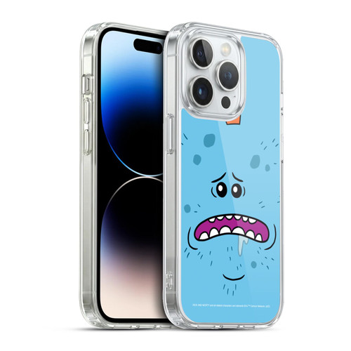 Rick And Morty Season 4 Graphics Mr. Meeseeks Soft Gel Case for Apple iPhone 13 Pro & MagSafe