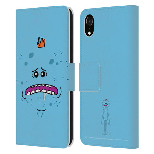 Rick And Morty Season 4 Graphics Mr. Meeseeks Leather Book Wallet Case Cover For Apple iPhone XR