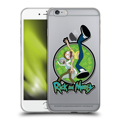 Rick And Morty Season 4 Graphics Character Art Soft Gel Case for Apple iPhone 6 Plus / iPhone 6s Plus