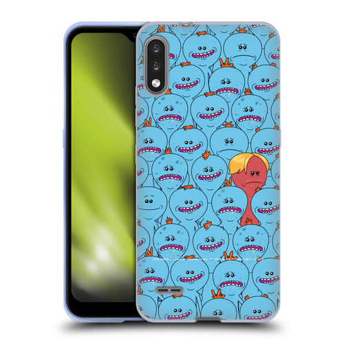Rick And Morty Season 4 Graphics Mr. Meeseeks Pattern Soft Gel Case for LG K22