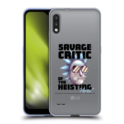 Rick And Morty Season 4 Graphics Savage Critic Soft Gel Case for LG K22