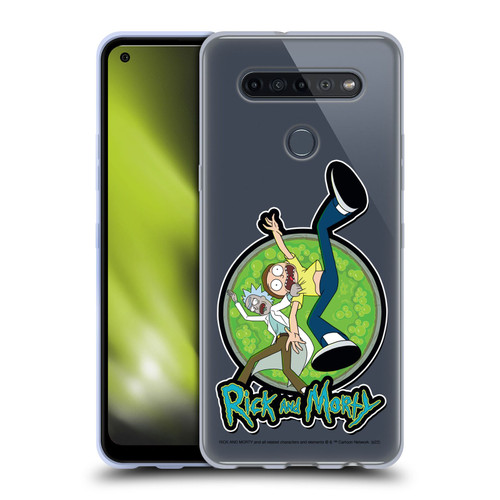 Rick And Morty Season 4 Graphics Character Art Soft Gel Case for LG K51S