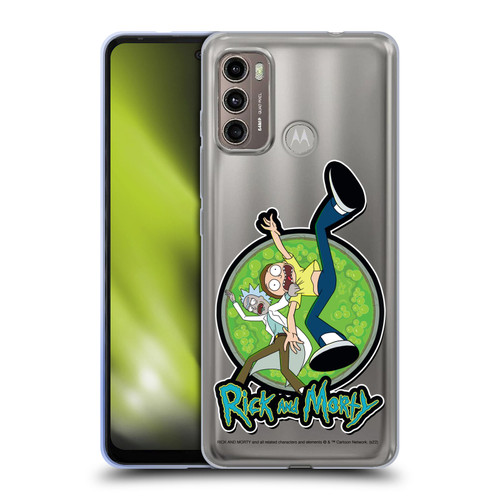 Rick And Morty Season 4 Graphics Character Art Soft Gel Case for Motorola Moto G60 / Moto G40 Fusion