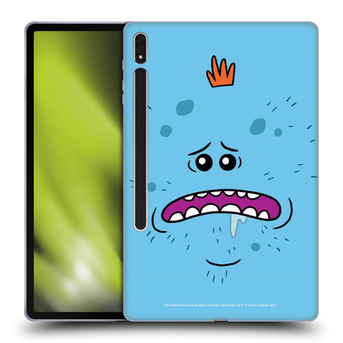 Rick And Morty Season 4 Graphics Mr. Meeseeks Soft Gel Case for Samsung Galaxy Tab S8 Plus