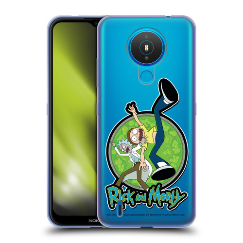 Rick And Morty Season 4 Graphics Character Art Soft Gel Case for Nokia 1.4