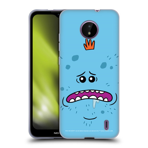 Rick And Morty Season 4 Graphics Mr. Meeseeks Soft Gel Case for Nokia C10 / C20