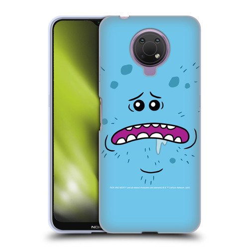 Rick And Morty Season 4 Graphics Mr. Meeseeks Soft Gel Case for Nokia G10