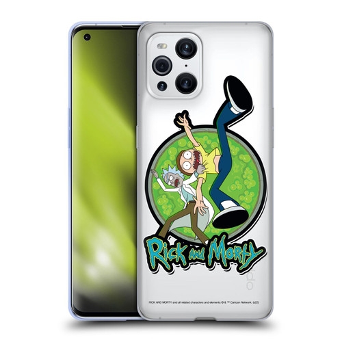 Rick And Morty Season 4 Graphics Character Art Soft Gel Case for OPPO Find X3 / Pro