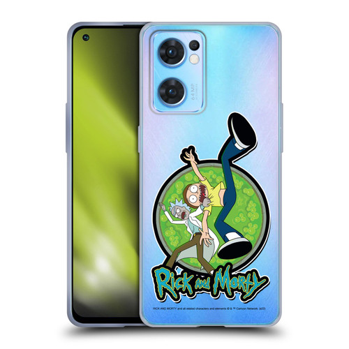 Rick And Morty Season 4 Graphics Character Art Soft Gel Case for OPPO Reno7 5G / Find X5 Lite