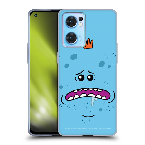 Rick And Morty Season 4 Graphics Mr. Meeseeks Soft Gel Case for OPPO Reno7 5G / Find X5 Lite