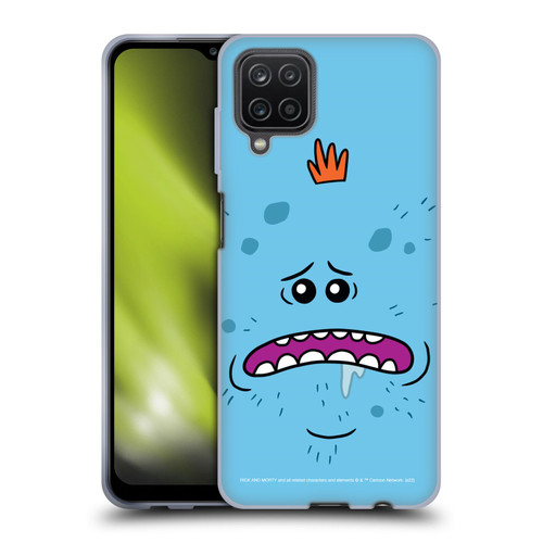 Rick And Morty Season 4 Graphics Mr. Meeseeks Soft Gel Case for Samsung Galaxy A12 (2020)