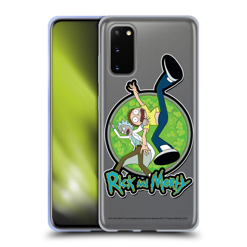 Rick And Morty Season 4 Graphics Character Art Soft Gel Case for Samsung Galaxy S20 / S20 5G