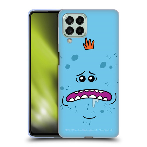 Rick And Morty Season 4 Graphics Mr. Meeseeks Soft Gel Case for Samsung Galaxy M53 (2022)