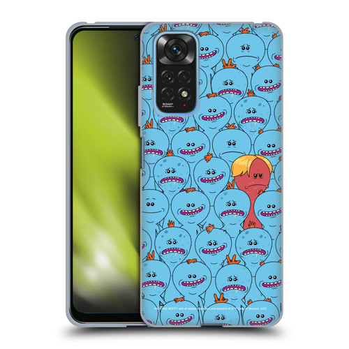 Rick And Morty Season 4 Graphics Mr. Meeseeks Pattern Soft Gel Case for Xiaomi Redmi Note 11 / Redmi Note 11S