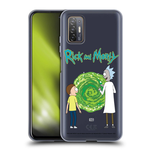 Rick And Morty Season 5 Graphics Character Art Soft Gel Case for HTC Desire 21 Pro 5G