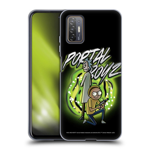 Rick And Morty Season 5 Graphics Portal Boyz Soft Gel Case for HTC Desire 21 Pro 5G