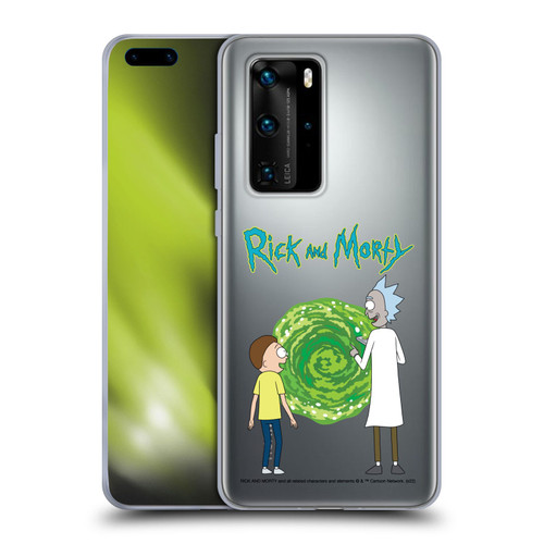 Rick And Morty Season 5 Graphics Character Art Soft Gel Case for Huawei P40 Pro / P40 Pro Plus 5G