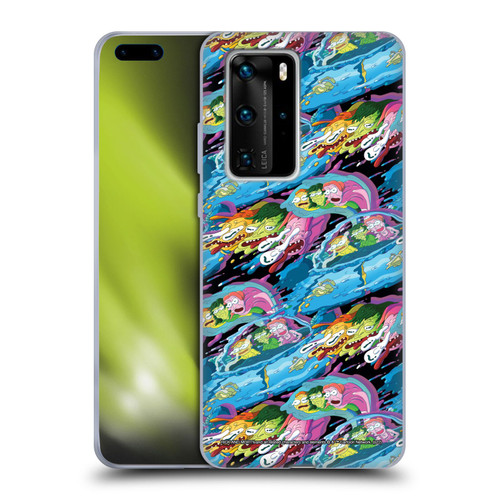 Rick And Morty Season 5 Graphics Warp Pattern Soft Gel Case for Huawei P40 Pro / P40 Pro Plus 5G