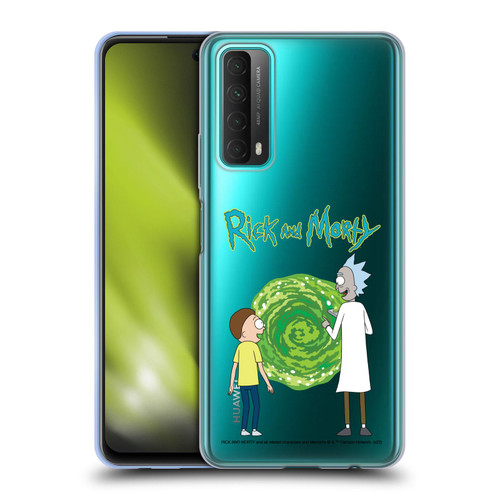 Rick And Morty Season 5 Graphics Character Art Soft Gel Case for Huawei P Smart (2021)