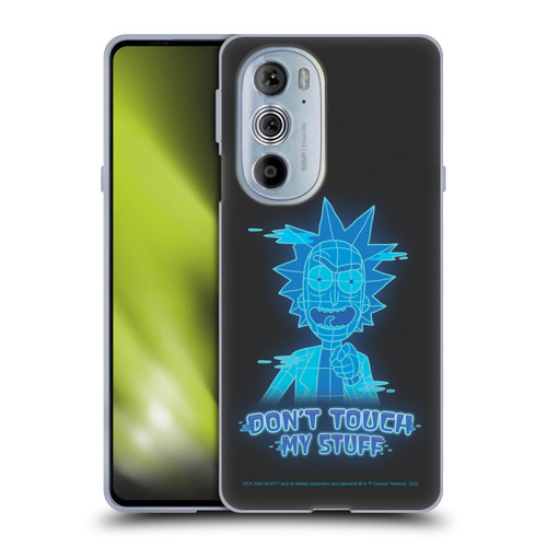 Rick And Morty Season 5 Graphics Don't Touch My Stuff Soft Gel Case for Motorola Edge X30
