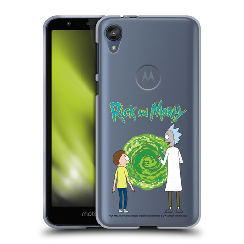 Rick And Morty Season 5 Graphics Character Art Soft Gel Case for Motorola Moto E6