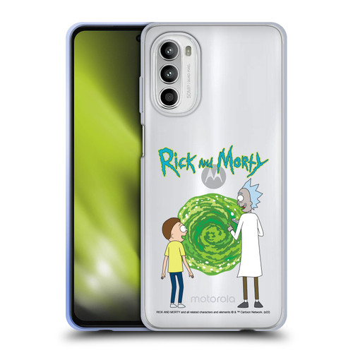 Rick And Morty Season 5 Graphics Character Art Soft Gel Case for Motorola Moto G52
