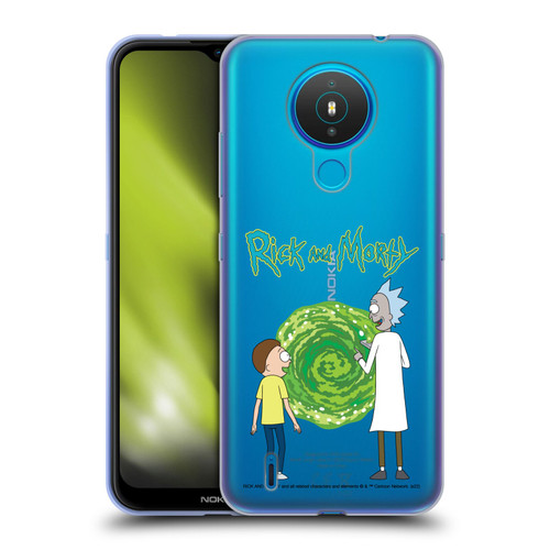 Rick And Morty Season 5 Graphics Character Art Soft Gel Case for Nokia 1.4