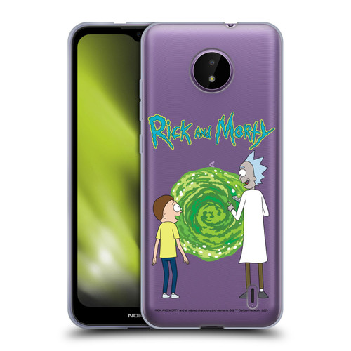 Rick And Morty Season 5 Graphics Character Art Soft Gel Case for Nokia C10 / C20