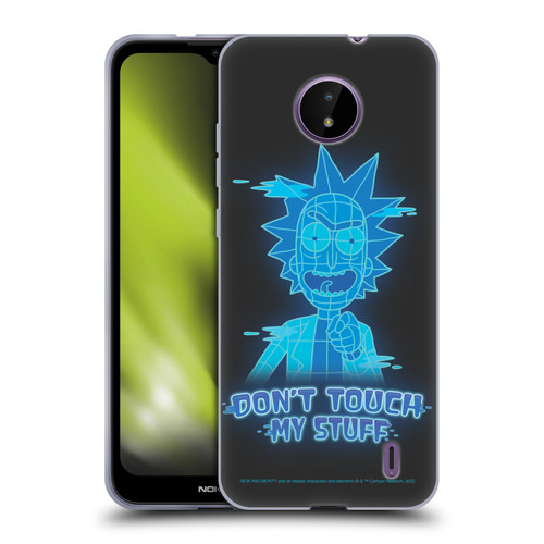 Rick And Morty Season 5 Graphics Don't Touch My Stuff Soft Gel Case for Nokia C10 / C20