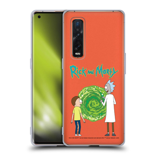 Rick And Morty Season 5 Graphics Character Art Soft Gel Case for OPPO Find X2 Pro 5G