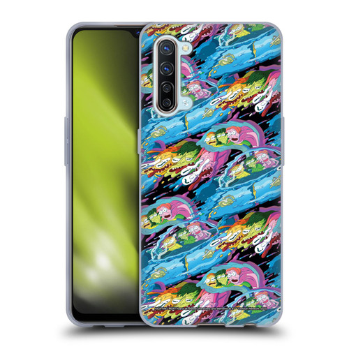 Rick And Morty Season 5 Graphics Warp Pattern Soft Gel Case for OPPO Find X2 Lite 5G