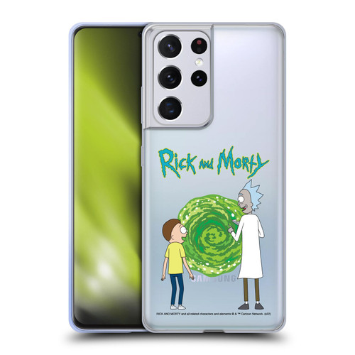 Rick And Morty Season 5 Graphics Character Art Soft Gel Case for Samsung Galaxy S21 Ultra 5G