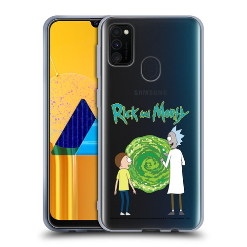 Rick And Morty Season 5 Graphics Character Art Soft Gel Case for Samsung Galaxy M30s (2019)/M21 (2020)