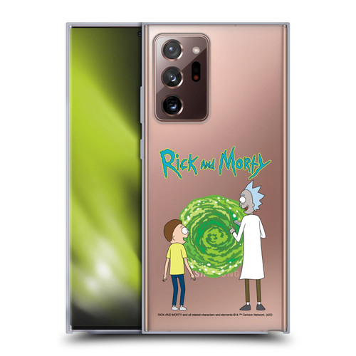Rick And Morty Season 5 Graphics Character Art Soft Gel Case for Samsung Galaxy Note20 Ultra / 5G
