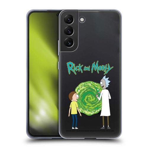 Rick And Morty Season 5 Graphics Character Art Soft Gel Case for Samsung Galaxy S22+ 5G