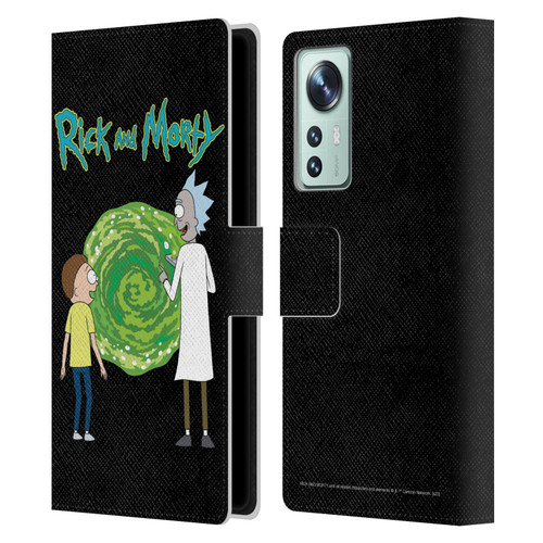 Rick And Morty Season 5 Graphics Character Art Leather Book Wallet Case Cover For Xiaomi 12