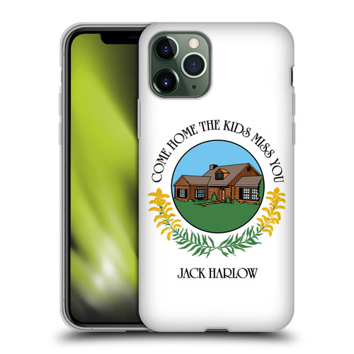 Jack Harlow Graphics Come Home Badge Soft Gel Case for Apple iPhone 11 Pro