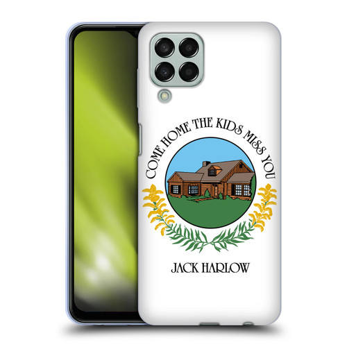 Jack Harlow Graphics Come Home Badge Soft Gel Case for Samsung Galaxy M33 (2022)