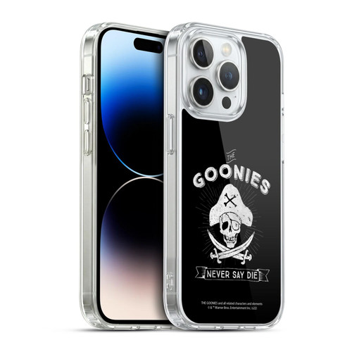 The Goonies Graphics Logo Soft Gel Case for Apple iPhone 14 Pro